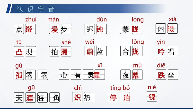 部编版2025春七年级下册语文24.带上她的眼睛 课件第7页