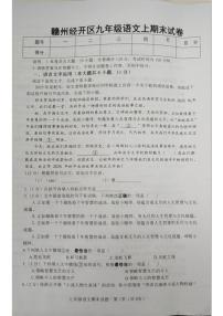 江西省赣州市经开区2024-2025学年九年级上学期1月期末语文试题