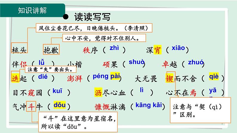 七年级语文下册课件《说和做——记闻一多先生言行片段》第8页