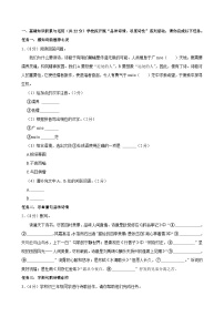 青海省西宁市2024-2025学年九年级上学期期末语文试卷