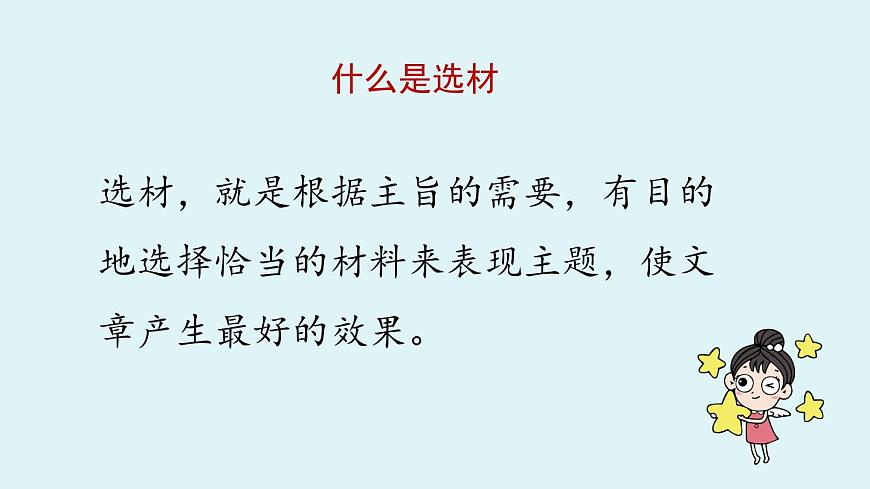 第4單元 寫作 怎樣選材第7頁