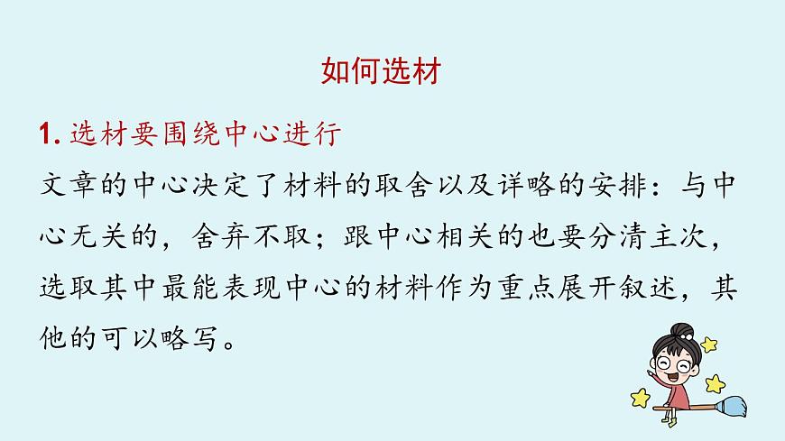 第4單元 寫作 怎樣選材第8頁