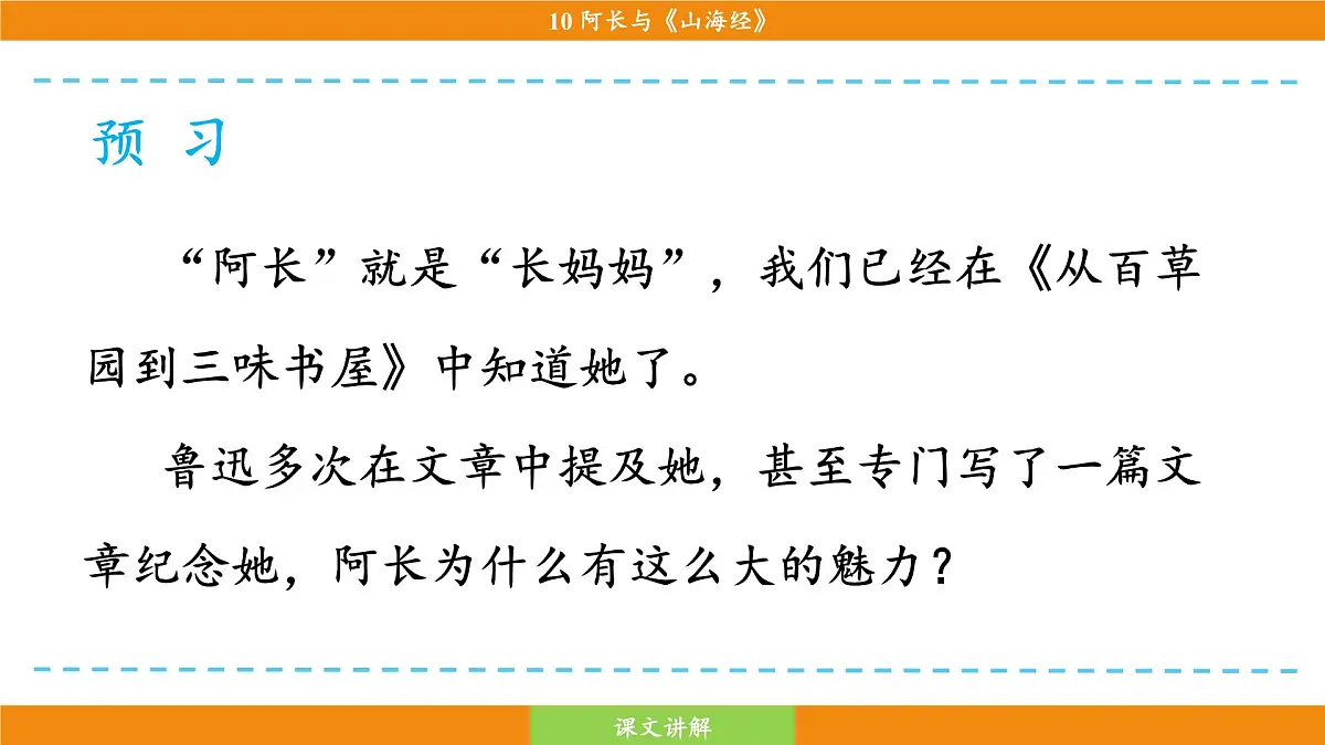 统编版(2024)语文七年级下册 10《阿长与〈山海经〉》(课件)第8页