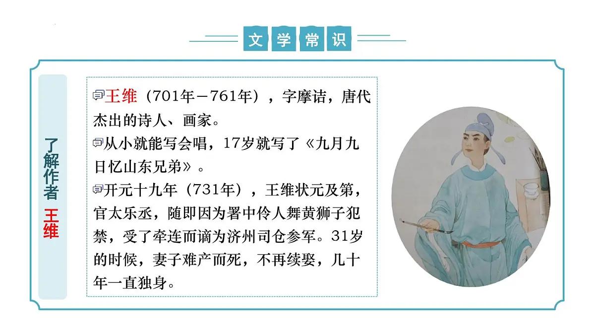 第三单元课外古诗词诵读1《竹里馆》(同步课件)2025学年七年级语文下册(统编版2024)第6页