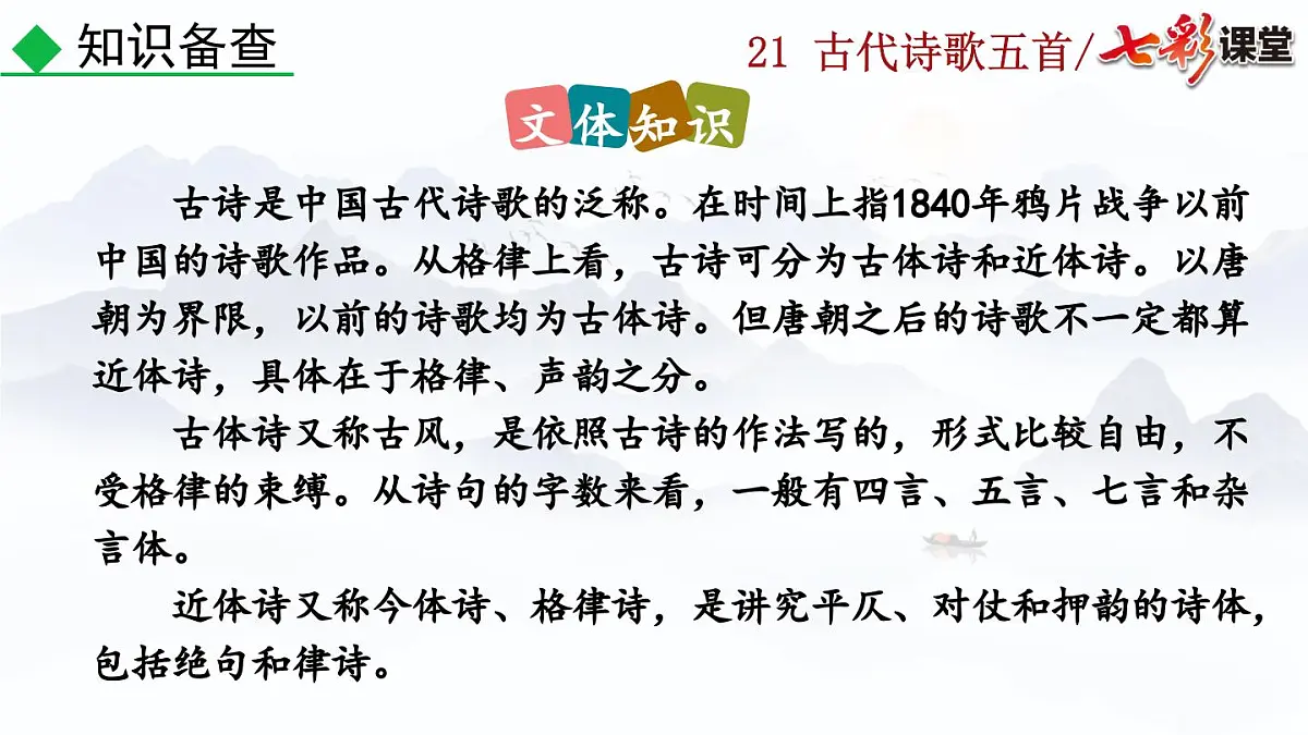 2025春人教版七年级下册语文课件21 古代诗歌五首第4页