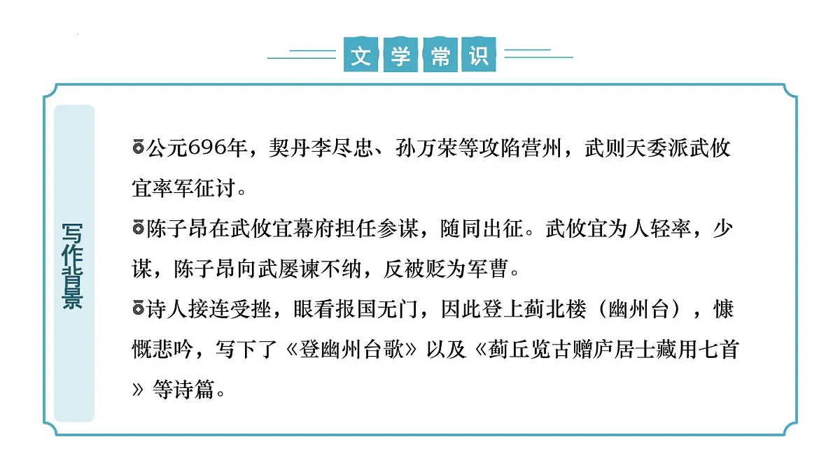 第21.1课《登幽州台歌》(同步课件)-七年级语文下册(统编版2024)第8页