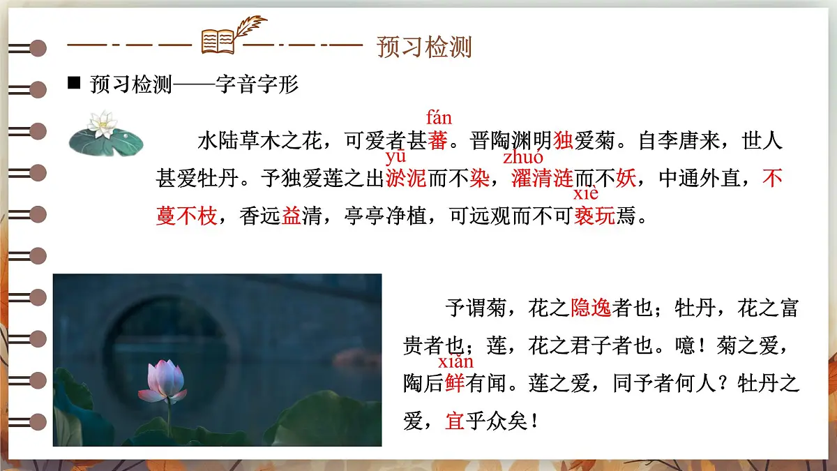 第17课《短文两篇——爱莲说》课件 2024—2025学年统编版语文七年级下册第7页