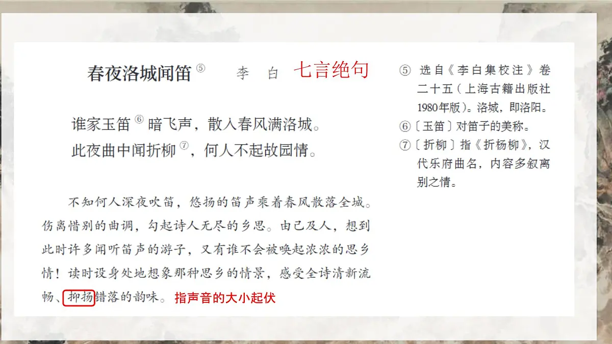 统编版(部编版)(2024) 七年级下册(2024) 第三单元 课外古诗词诵读《竹里馆》 课件第4页