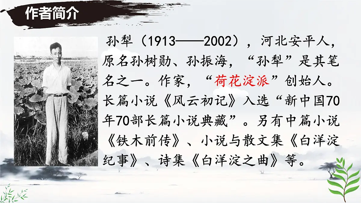 初中 语文 人教部编版(2024)七年级下册(2024) 第三单元11 山地回忆 课件第3页