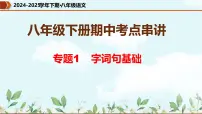 专题01 字词句基础(考点串讲)课件-2024-2025学年八年级语文下学期期中考点大串讲(统编版)