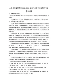 山东省菏泽市曹县2023-2024学年八年级下学期期中考试语文试卷（解析版）