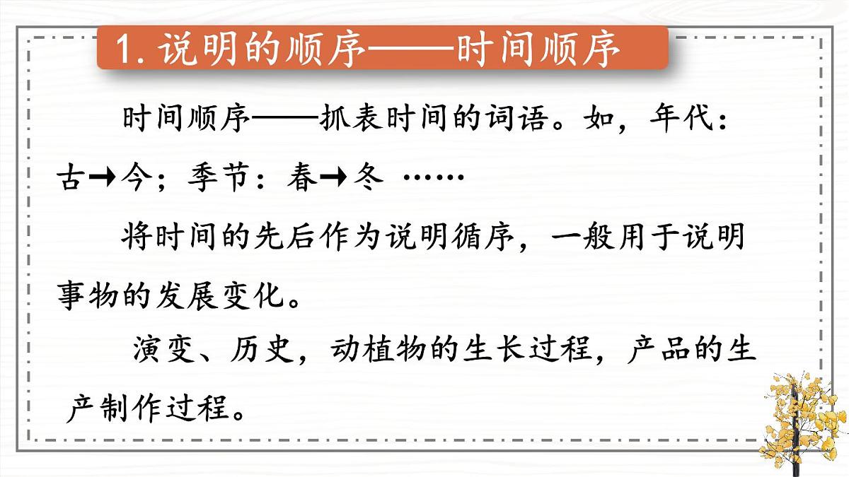 第二单元写作《说明的顺序》课件 2024—2025学年统编版语文八年级下册第5页