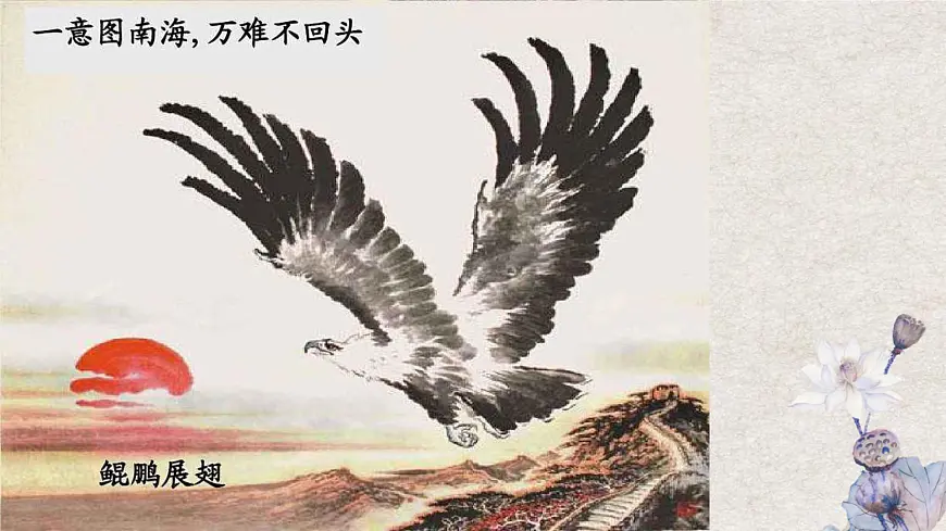 部编版 2024-2025年第二学期 语文 八年级下册 第21课《庄子二则——北冥有鱼》课件第6页