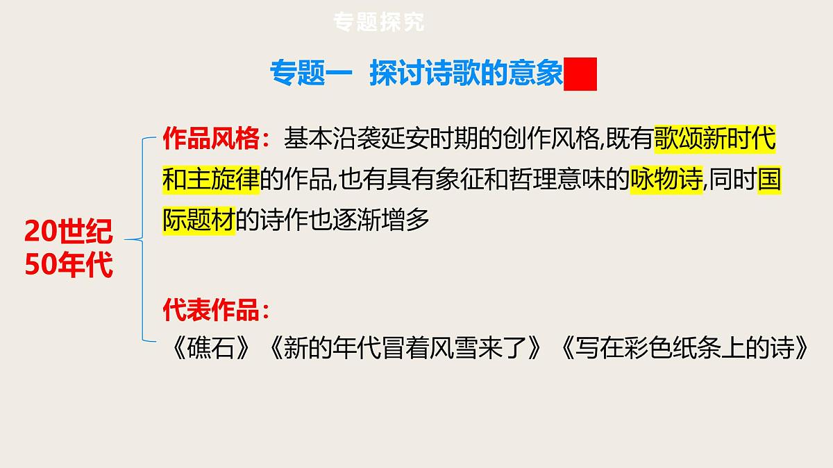 第9篇 《艾青诗选》——中考语文部编版名著整本书阅读复习课件 第8页
