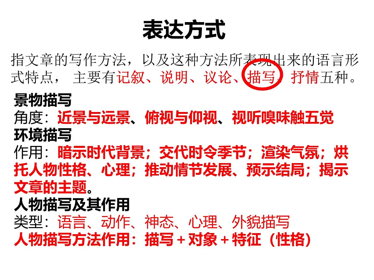 《记叙文阅读复习》课件 初中语文中考一轮复习第7页