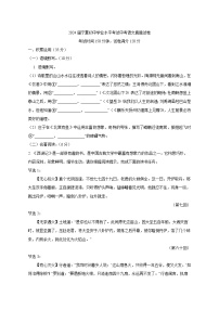 2024屆寧夏初中學(xué)業(yè)水平考試中考語文真題試卷（原卷及解析）