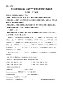 貴州省銅仁市碧江區(qū)2024-2025學(xué)年七年級(jí)下學(xué)期期中語(yǔ)文試題（原卷版+解析版）