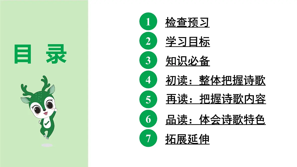 部编版2024-2025年第二学期 语文 七年级下册 第五单元 20.假如生活欺骗了你 课件第3页