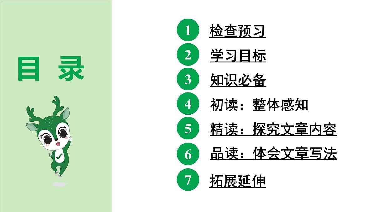 部编版2024-2025年第二学期 语文 七年级下册 第六单元 24 带上她的眼睛 课件第3页