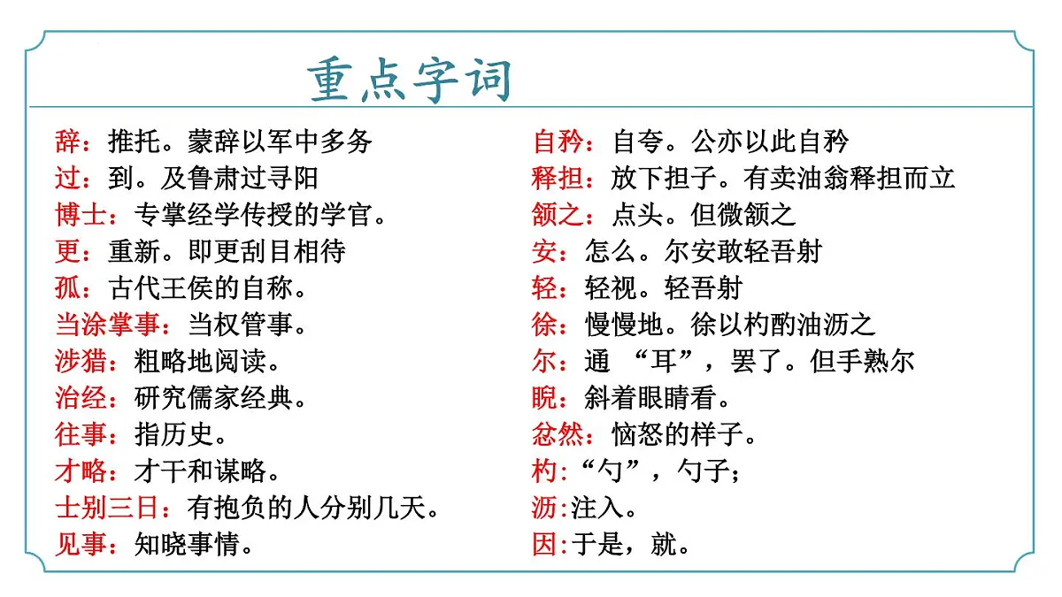 专题04 文言文阅读-2024-2025学年七年级语文下学期期末考点复习课件(统编版2024)第4页