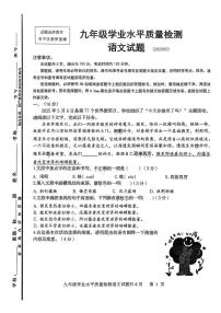 2025年山东省济南市市中区中考二模语文试题(中考模拟)