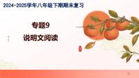 专题09：说明文阅读（考点串讲）2025学年八年级语文下学期期末考点大串讲（统编版）课件