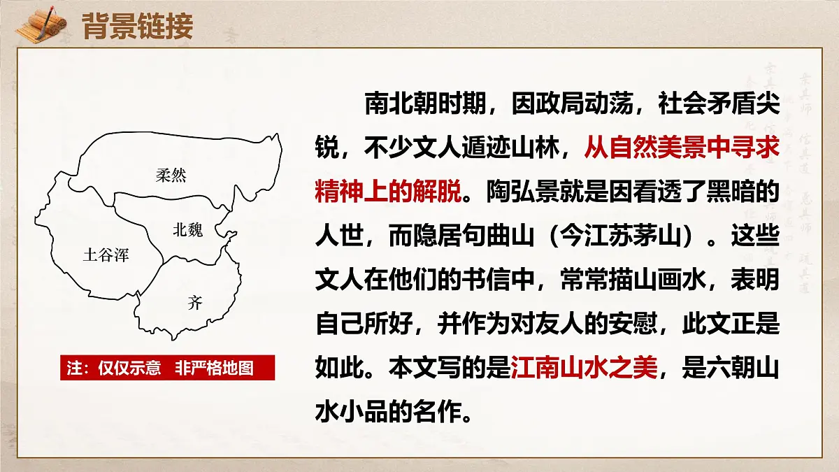 12.1 答谢中书书(教学课件)-初中语文统编版(2024)八年级上册第6页