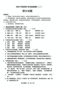 2025年四川省南充市名校联测中考二模语文试卷（中考模拟 ）