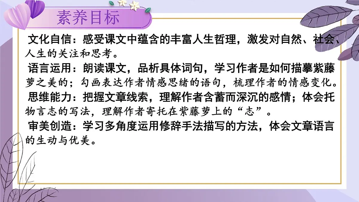 第19课《紫藤萝瀑布》课件-2024-2025学年统编版语文七年级下册第2页