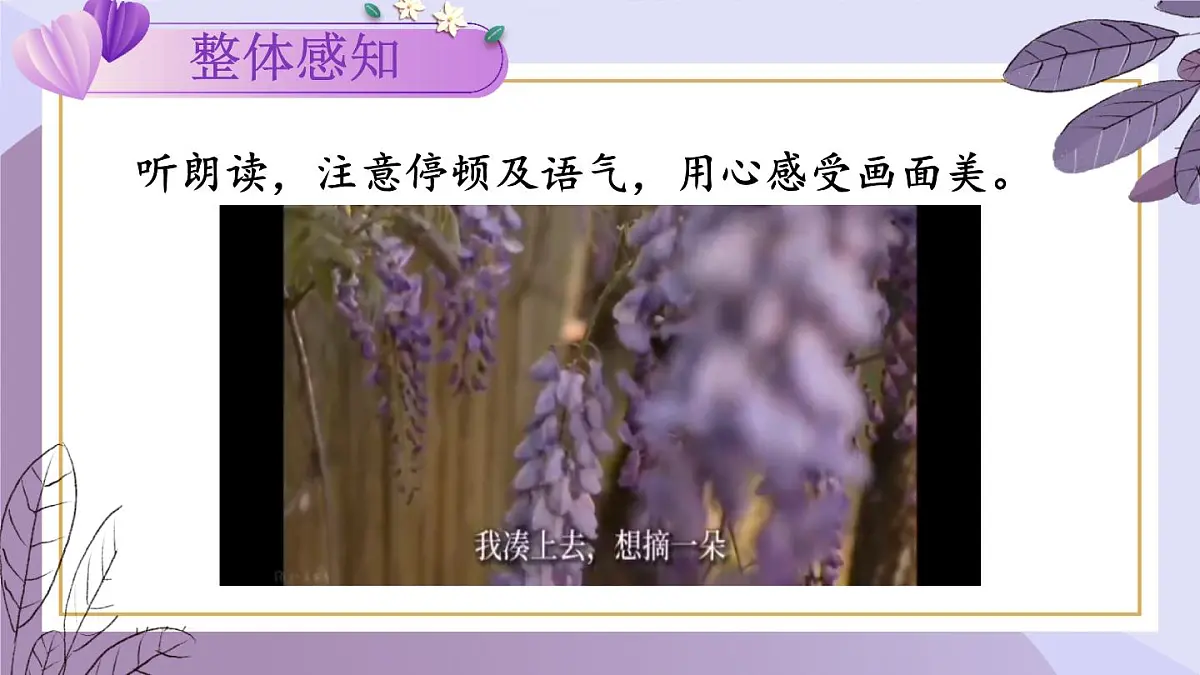 第19课《紫藤萝瀑布》课件-2024-2025学年统编版语文七年级下册第5页