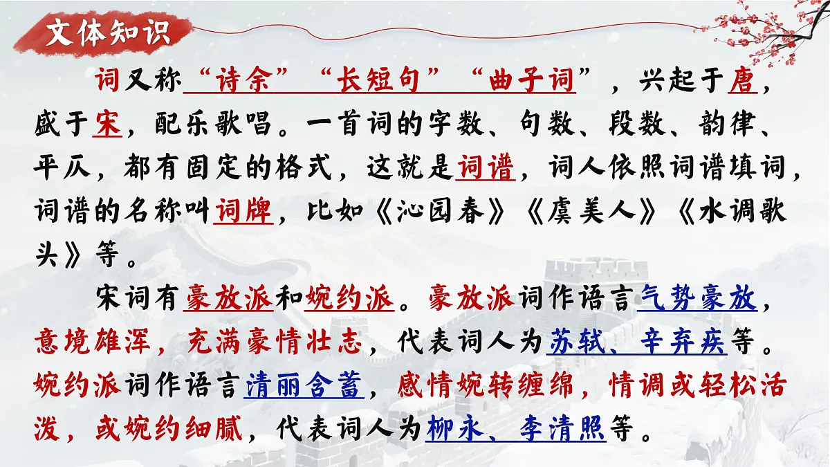 第1课《沁园春.雪》课件统编版语文九年级上册第6页