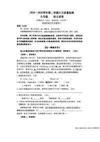 2025年广东省深圳市南外外国语集团中考三模语文试题（中考模拟）