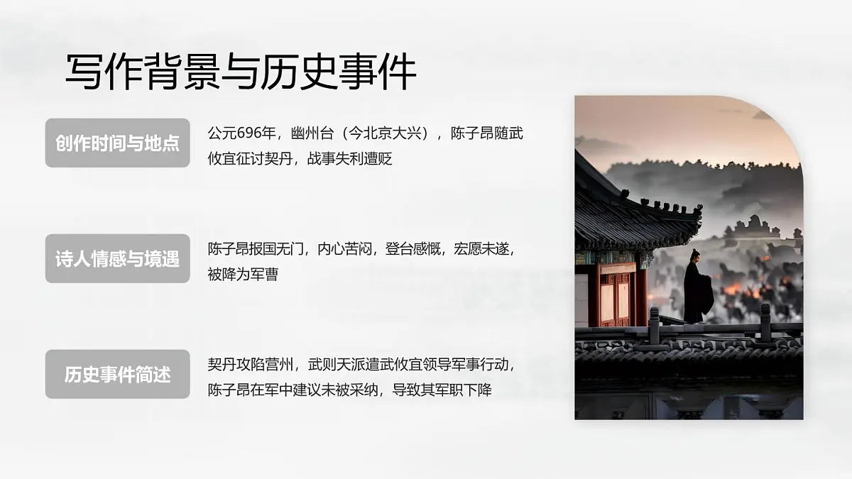 部编版七年级下册21《登幽州台歌》课件第6页