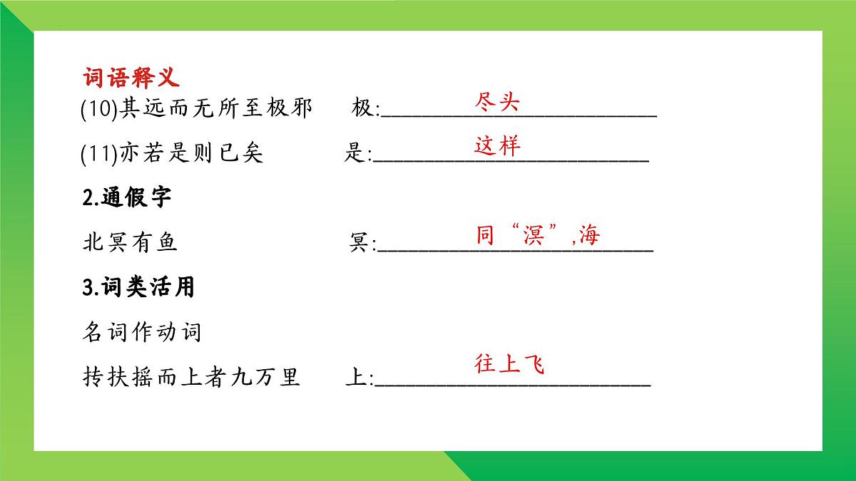2025年中考语文一轮复习课内文言文阅读(25-29篇) 课件-第8页