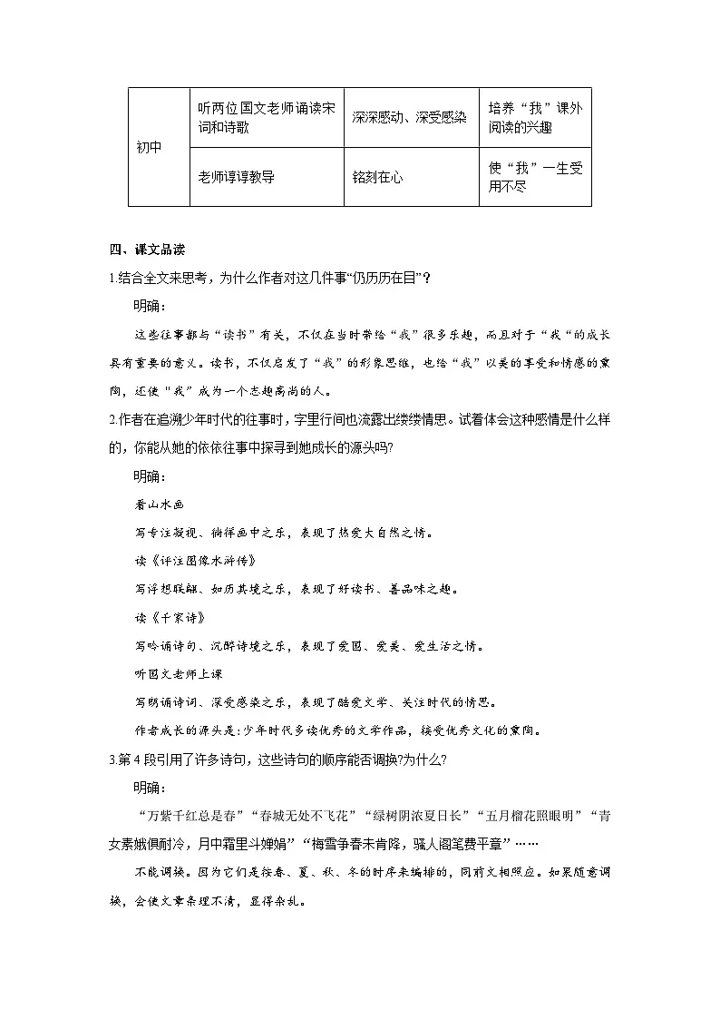 《往事依依》PPT配套教案第2页
