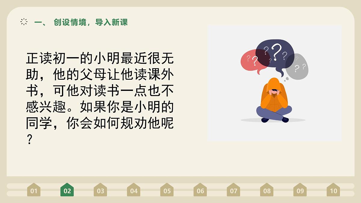 七年级上册 第四单元 综合性学习《少年正是读书时》 课件第4页