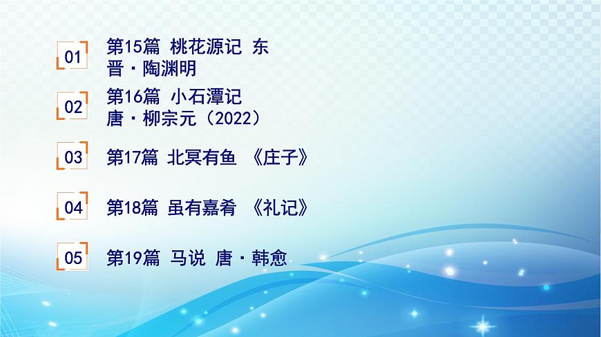 2025决胜中考河南语文复习古诗文阅读专题一 文言文阅读-课标文言文23篇(八年级下册)分册梳理及训练-课件第2页
