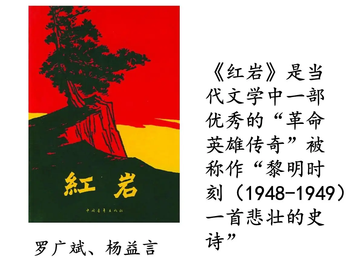 八年级上册语文名著《红岩》课件第1页