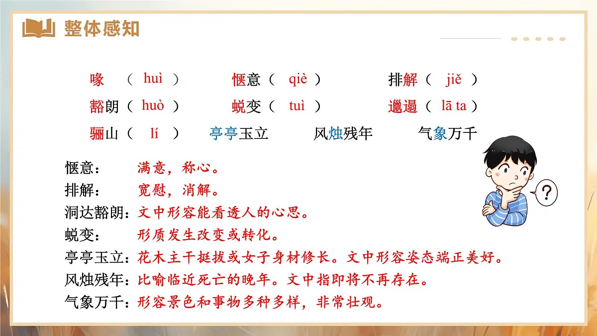 新人教部编版语文七上 5-18《我的白鸽》课件第8页