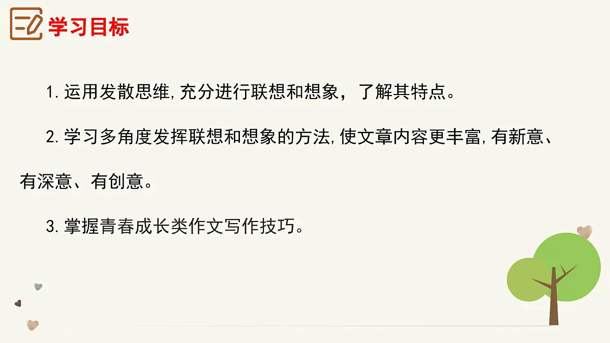 新人教部编版语文七上 第六单元《发挥联想和想象》-作文写作技巧课件第3页