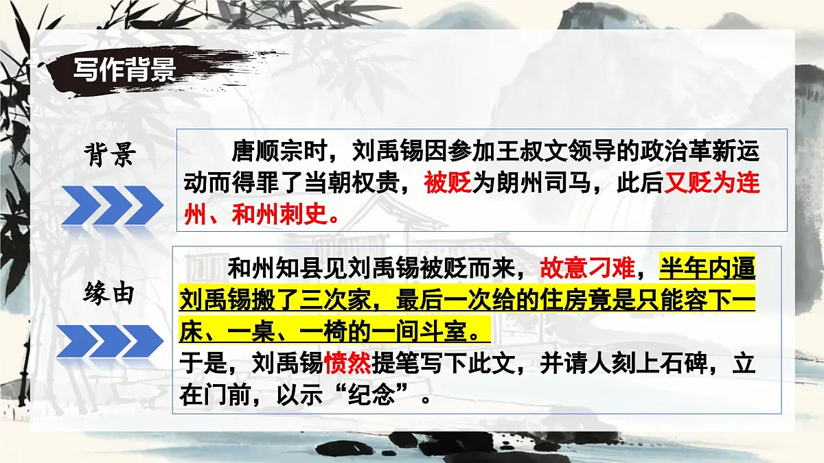 新人教部编语文七下 4-17《陋室铭》-课件第8页