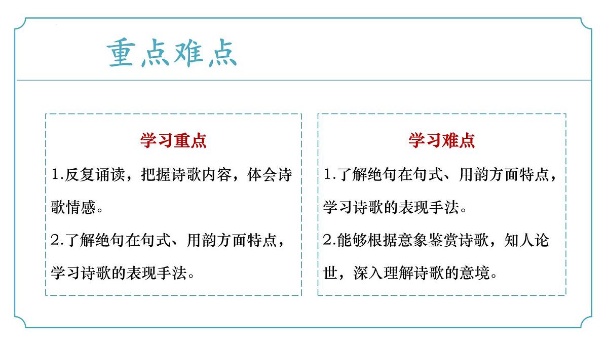 新人教部编语文七下 第三单元课外古诗词诵读《逢入京使》课件第4页
