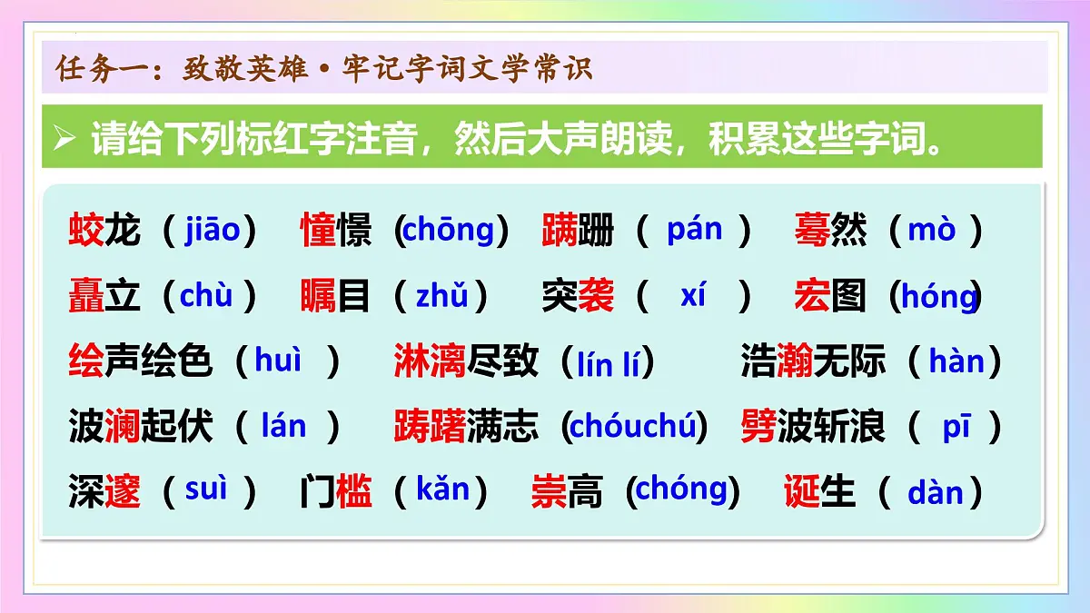 新人教部编语文七下 6-23《“蛟龙”探海》-教学课件第7页