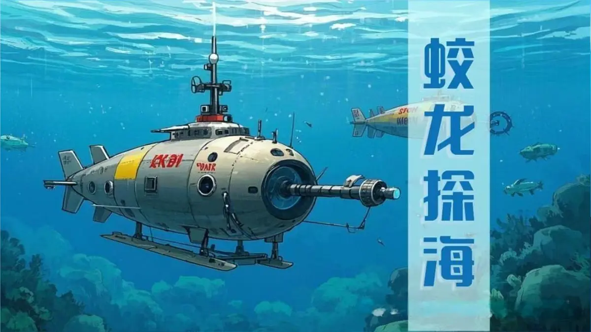 新人教部编语文七下 6-23《“蛟龙”探海》教学课件第1页