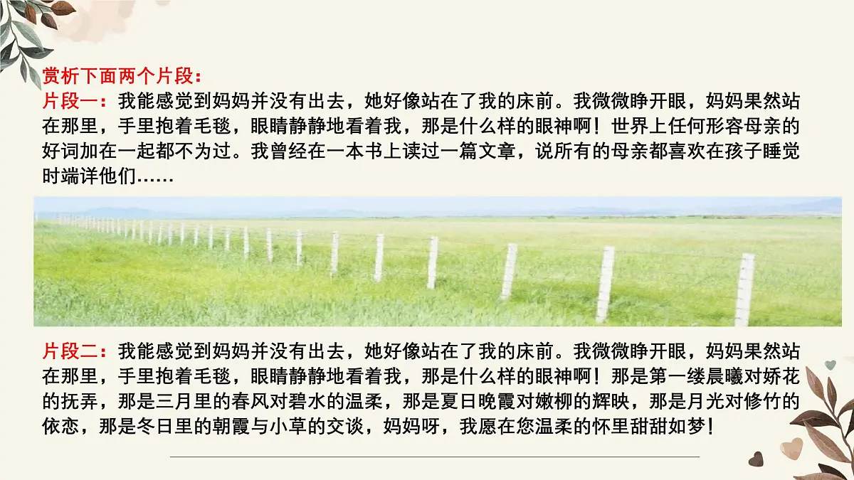 新人教部编版七下 第二单元写作《学习抒情》-课件第5页