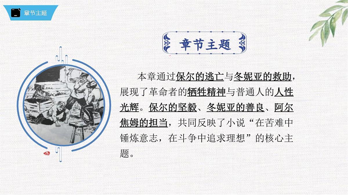 新人教部编版语文七下 第五单元《钢铁是怎样炼成的》第1部第六章 章节课件第6页