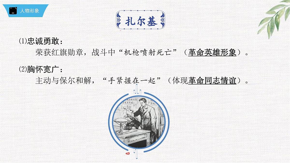 新人教部编版语文七下 第五单元《钢铁是怎样炼成的》第1部第九章 章节课件第6页
