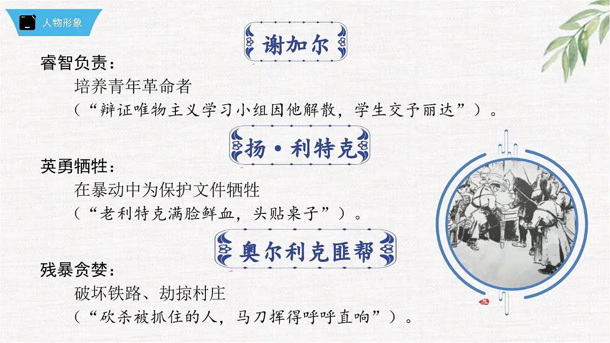 新人教部编版语文七下 第五单元《钢铁是怎样炼成的》第2部第一章 章节课件第6页