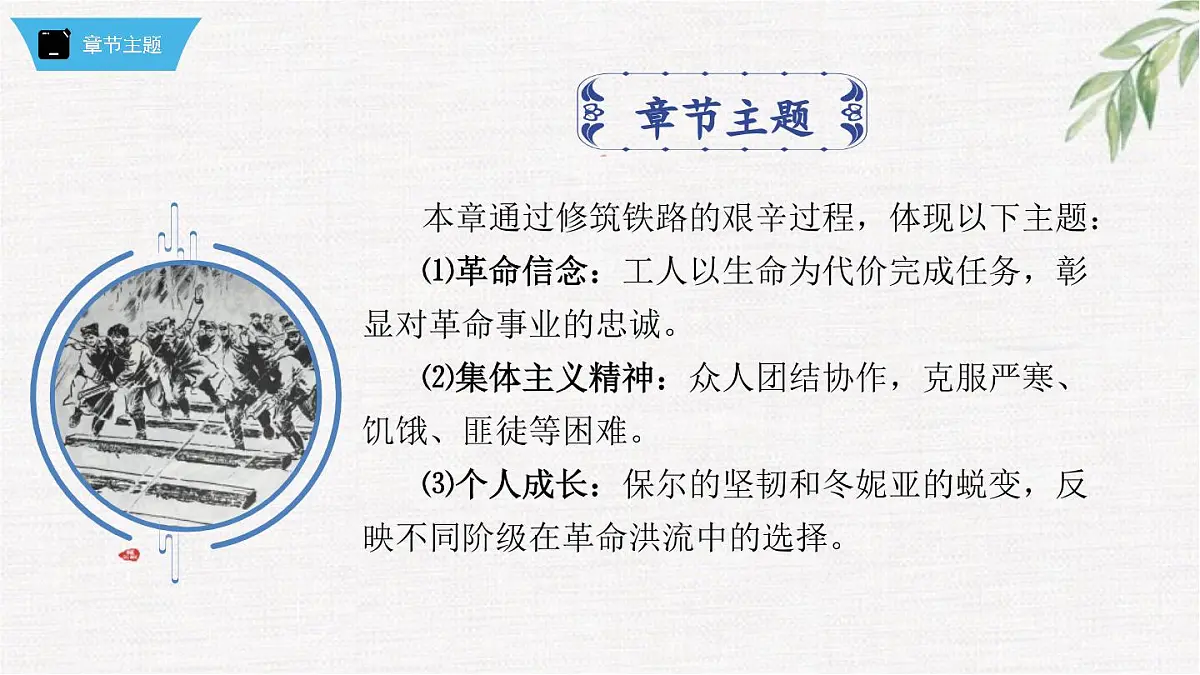 新人教部编版语文七下 第五单元《钢铁是怎样炼成的》第2部第二章 章节课件第6页