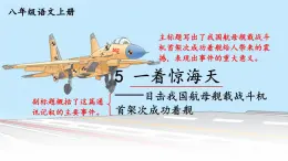 新人教部編版八年級(jí)語文上冊(cè) 第一單元5 一著驚海天 課件